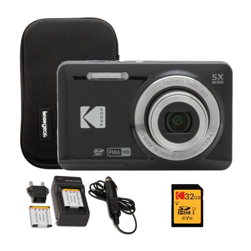 Amazon | Kodak PIXPRO Friendly Zoom FZ55 デジタルカメラ(ブラック