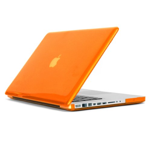 speck MacBook Pro 15" Aluminum Unibody See Thru HAZARD ORANGE MB15AU-SEE-ORG-1