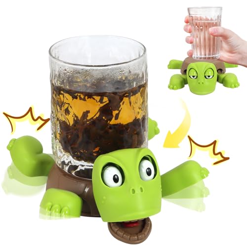 Bcautay Turtle Coaster Schildkröte Untersetzer 3D Gedruckter Schildkröten Untersetze Für Geburtstage Feiertage Für Wohnungen Und Büros Seilloses (Grün)