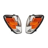 BASSJRT Car Front Corner Light, Turn Signal Lamp, Clear Corner Lights, Compatible with Lexus LX470 1998-2007, Yellow(Left)