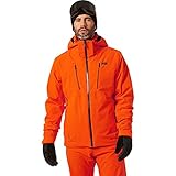 Helly-Hansen Mens Alpha 3.0 Insulated Ski Jacket, 226 Bright Orange, Large