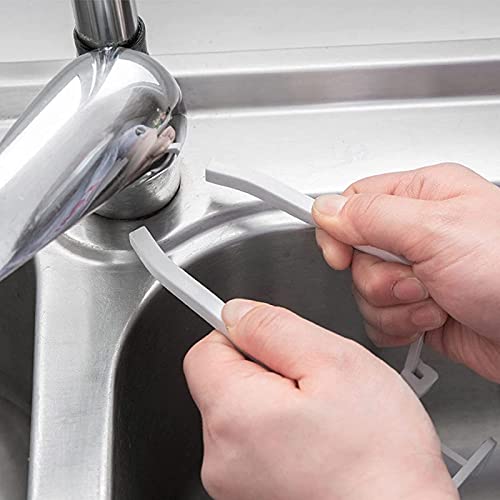 LEMORTH Keukengootsteen Organisator, TWEE TIJDEN METALIRT GAAD CADDY SPOND HOUDER, Keuken Sponshouder, Fix rond kraan… - Image 6