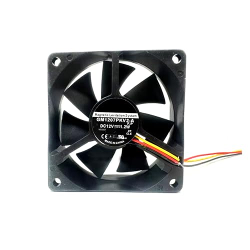Ventilador 12V SUNON GM1207PKV2-A de repuesto para refrigeración interna de electrónica con 3 líneas