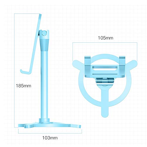 Soporte de teléfono celular portátil ZHCHAO base ligera para smartphone y tableta 3