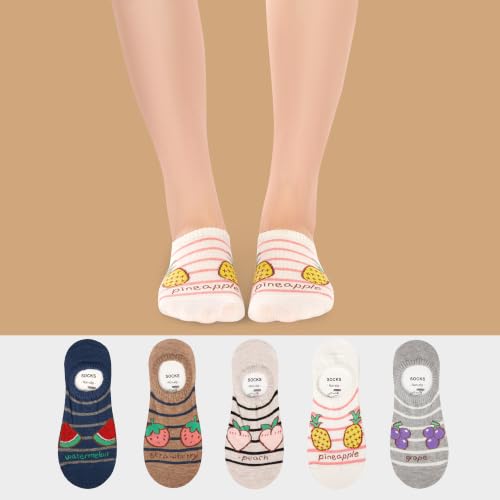 Image of Benefeet Sox Funny No Show Socks Womens Girls Fun Animals Novelty Low Cut Socks Cute Crazy Sock Non Slip Christmas Gifts