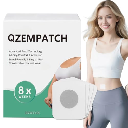 New Rejuvacare Qzem Body Patch Easy Daily Application Comfortable & Discreet Non-Irritating Gentle & Effective for All Skin Types 30-Day Supply (30 Pcs)