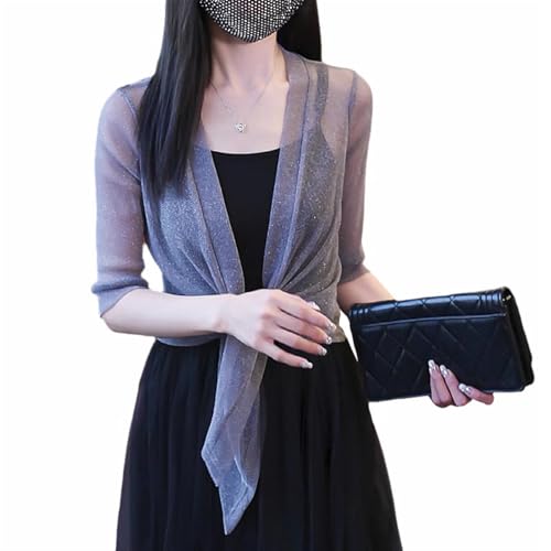 GIBZ Shawls and Wraps for Summer Dresses, Sparkling Cardigan Wedding Party Bridal Stole Sarong Cover Ups