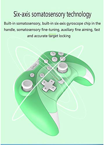 Gamepad sem Fio Vibratória de Seis Eixos para N-Switch PS3 Galaxy S10 S20 Android Smartphone Tablet