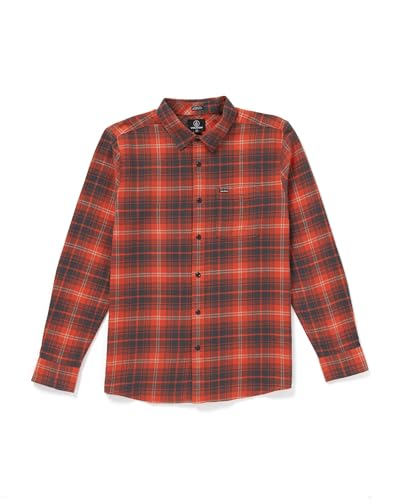 Image of Volcom Men's Caden Plaid Long Sleeve