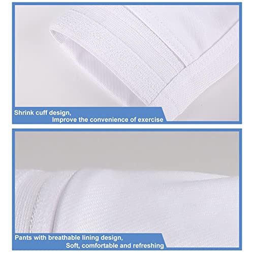 Schermjas Unisex, Schermbroek Jas Vest Pak, voor Folie/Degen/Sabel Schermpak (Color : Left hand, Size : 24) - Image 7