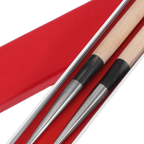 Palillos japoneses de punta fina y mango de madera cómodos 4