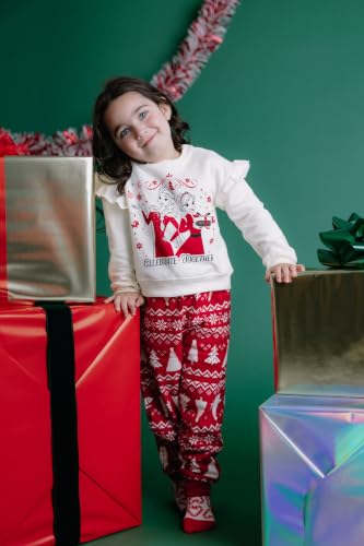 Image of Disney Holiday 2-Piece Fleece Sweatshirt and Pants Set for Baby & Kids