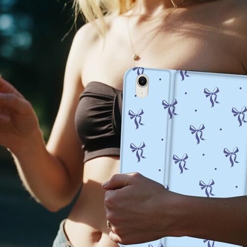 Coque iPad 11 antichoc avec porte-crayon antidérapant bleu chic - 7