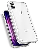 Caseology Coastline Series iPhone X Cover Case with Clear Slim Protective for Apple iPhone X (2017) - White Gray