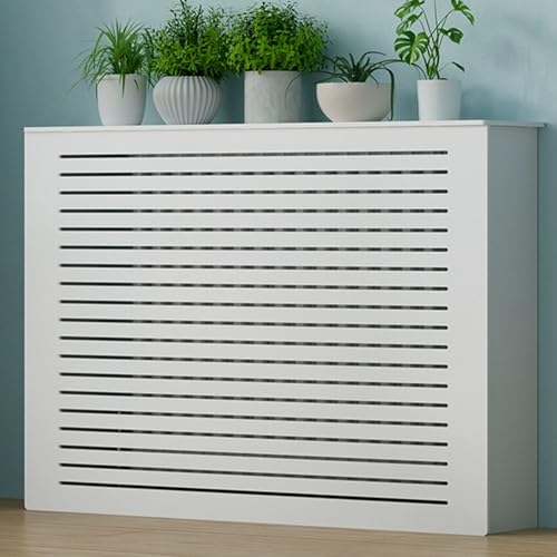 Couvercle de radiateur blanc pour cacher les radiateurs anciens et inesthétiques