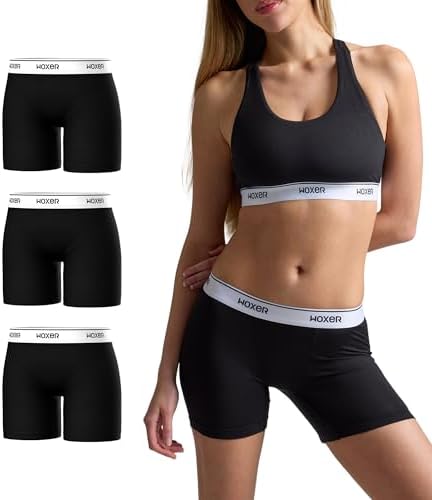 Woxer Boxershorts voor dames, ondergoed, baller, 12,7 cm, boyshorts