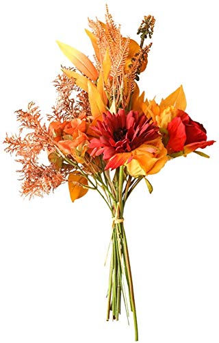 koTTIYAkoTTIYA Artificial Flowers Simulation Bouquet of Flowers for Autumn Fall Home Store Office Wedding Decoration