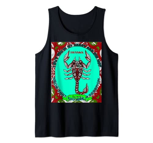 T-shirt Skorpion.Kinder, Jugendliche, Mädchen und Erwachsene Tank Top