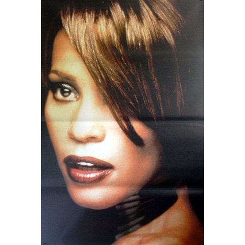 Whitney Houston - Face - 100X150 Cm Affiche / Poster