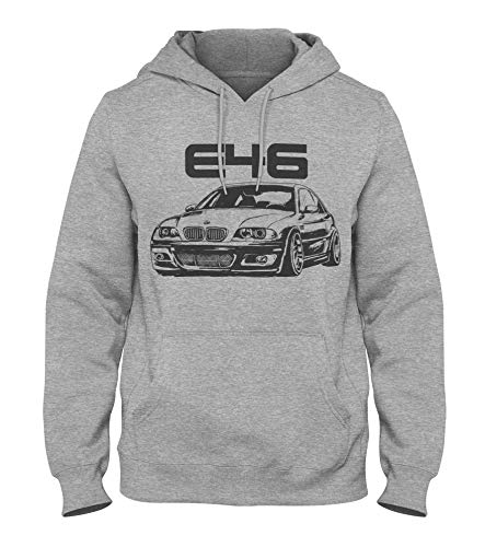 1/4 Mile Kult E46 - Felpa con Cappuccio da Uomo