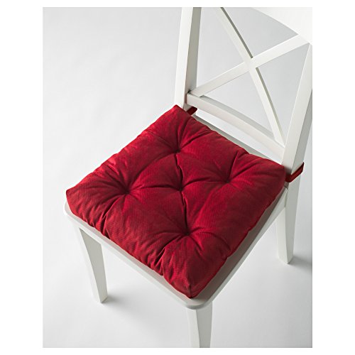 Ikeas MALINDA Chair cushion (4, Red)