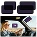 ZATOOTO Static Cling Car Sun Shade for Side Window & Windshield, 4 Pack Expandable Window Shade Sun Blocker Car Windshield Sunshade｜Reinforced Frame｜Anti-Glare｜(2 Pack, 9.84*7 in & 2 Pack, 15.7*7 in)