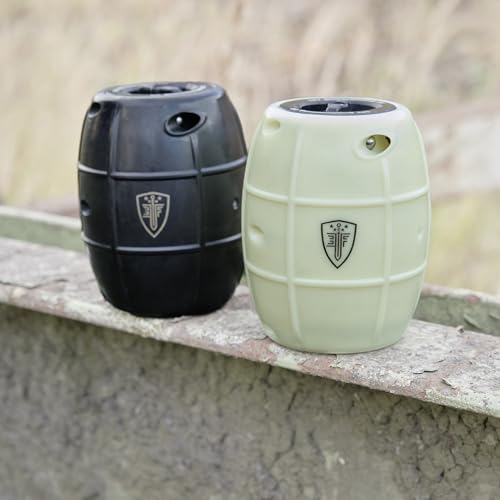 Elite Force Hailstorm GITD Airsoft Granate, gasbetriebene BB-Granate, Aufschlagzünder,ca. 200 BBS, 5 m Streuradius, geeignet für Green Gas, Robustes Polymergehäuse