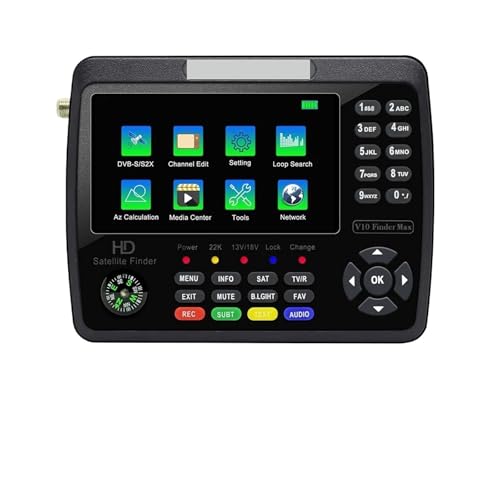 V10 Max qert@C_[M[^[ DVB-S/S2/S2X erM@ qo 4000mAh obe[ 4.3C`XN[