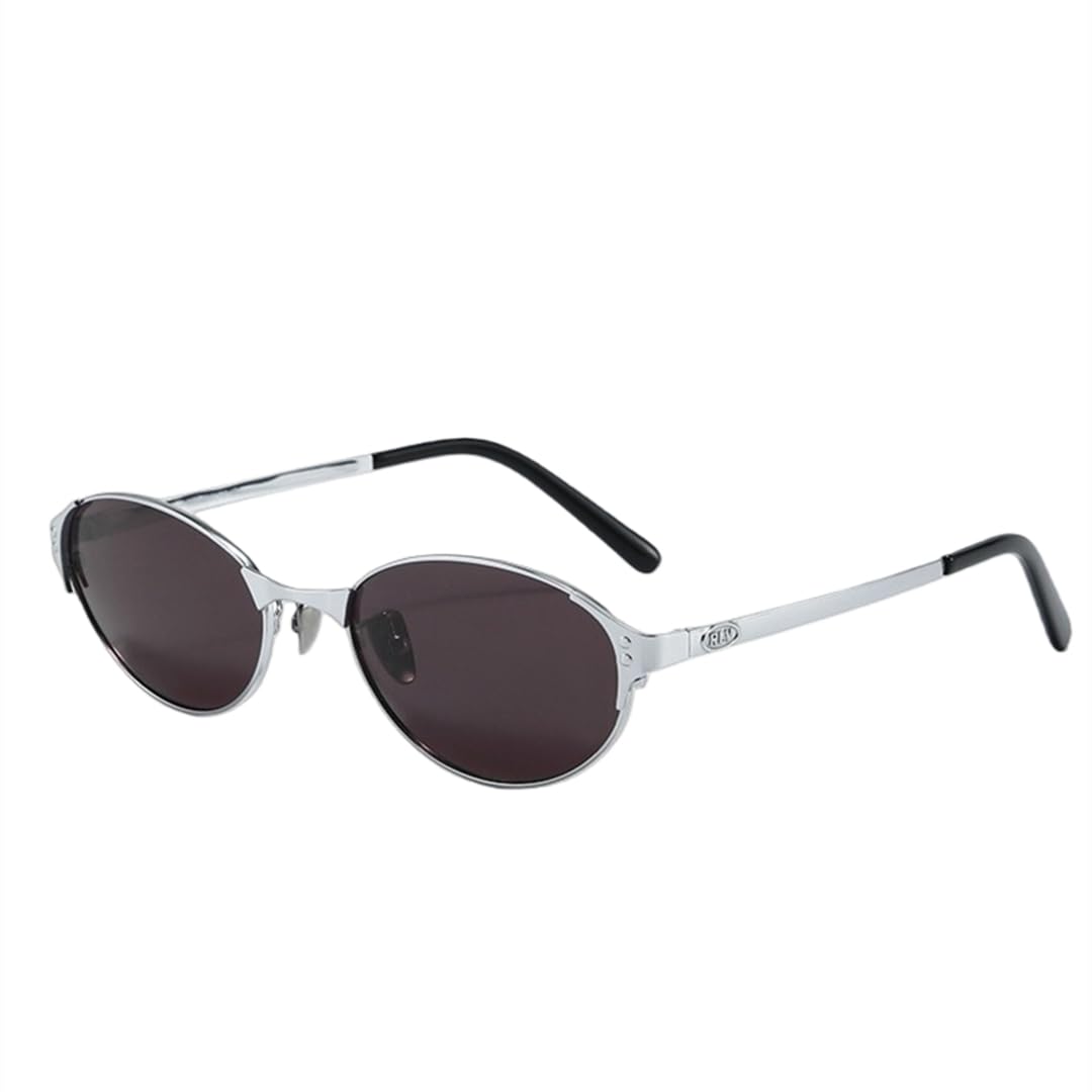 Gafas de sol polarizadas ultraligeras de titanio ovaladas para mujer.