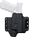 Blackpoint Tactical Leather Wing Light Mounted OWB Holster, SIG P365 X-Macro with TLR-7, 161202