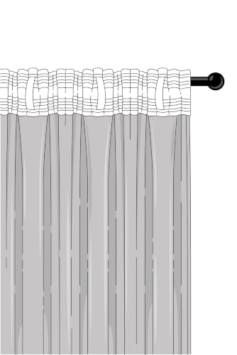 Rideau occultant 100% beige clair 135x250 occultation totale fenêtre - 6