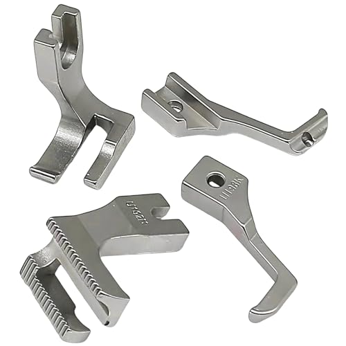 Set 5 Pies Piping Foot Compatible JUKI DU-141 DU-1181 miniatura 3