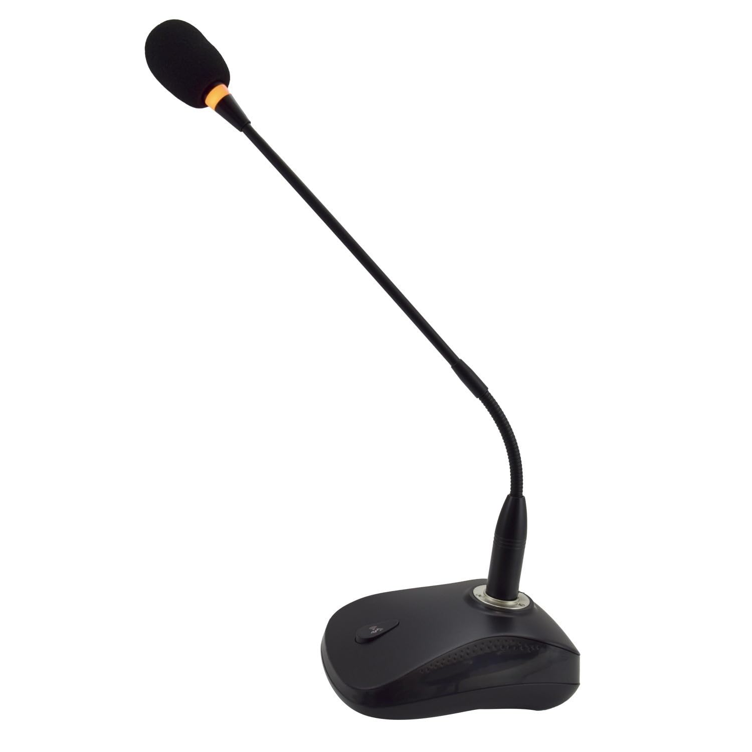Micro Pupitre Professionel DMC972, col de Cygne : 42 cm, pour conférence - Adaptateur XLR F - Jack 6,3 mm Inclus