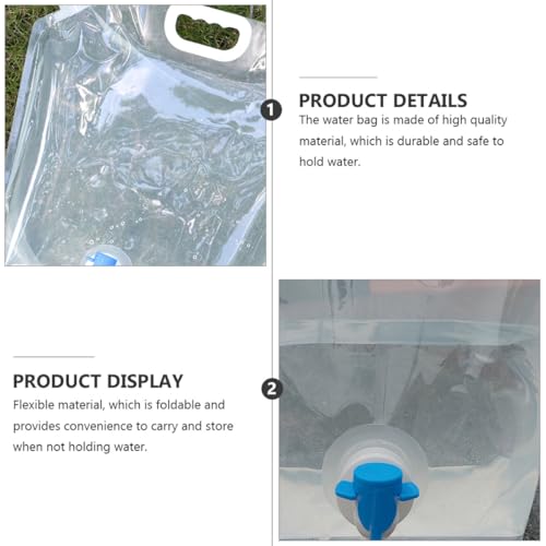 Abaodam �܂肽���ݎ���e�ʃE�H�[�^�[�|�[�` �h���f�ލ̗p�����e�� �L�����v �n�C�L���O�Ȃǉ��O�����p�܂��ݎ��E�H�[�^�[�o�b�O 2�Z