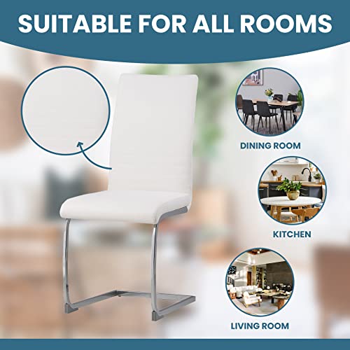 Albatros Sedia a sbalzo Murano Set di 4 sedie