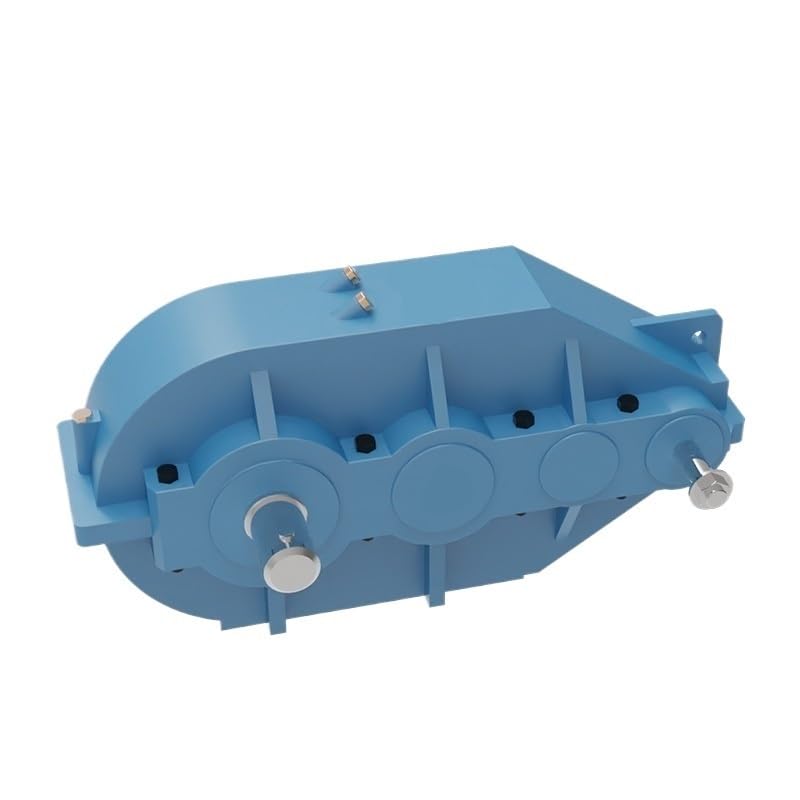 Reductor de engranajes cilíndricos 320, caja de engranajes de superficie de dientes blandos de alta eficiencia for transportadores y maquinaria industrial