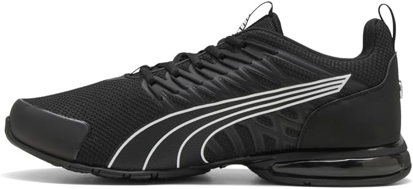 PUMA Mens BMW M Motorsport X Voltaic Evo Lace Up Sneakers Shoes Casual - Black - Image 3