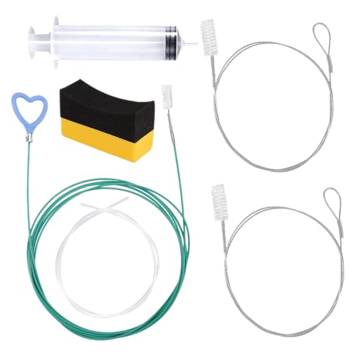 Herramienta Limpiadora de Desagüe para Techo Solar de Auto,Tubo Flexible Largo De 300 Cm | Tubo Desatascador De Agujeros De Drenaje De Coche Para Techo Solar,para Condensado de Aire Acondicionado y Re