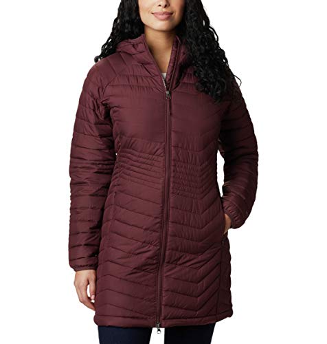 Image of Columbia Women Solid Powder Lite Mid Jacket Hoodie