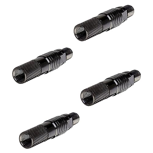 Adaptador de alarma de pesca de desmontaje rápido y conector metálico de 4 piezas