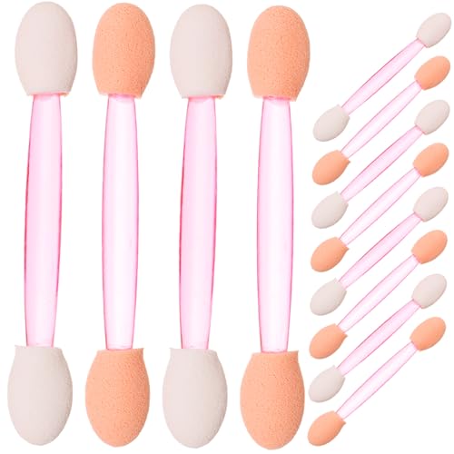 SOESFOUFU Skin-friendly Eye Shadow Stick 100pcs Double Head Brush Eyeshadow Applicator Kit