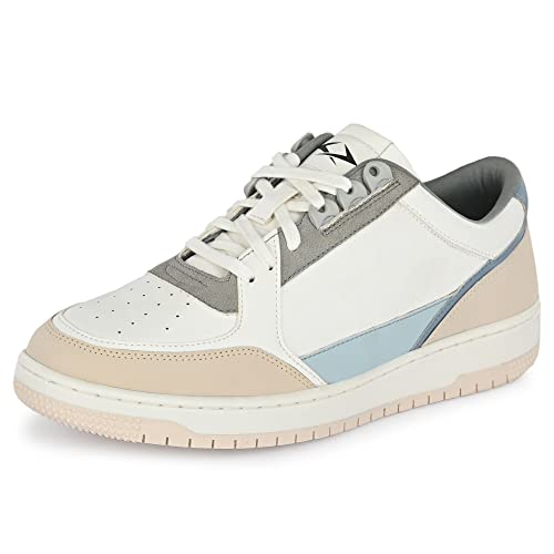 Image of Cruiser Mens Sneaker | Casual Shoes | Cushioned Insole | Lace-Up Design | Arch Support & Ventilated Comfort | Perfect Pair with Casual Outfit (Augustus)