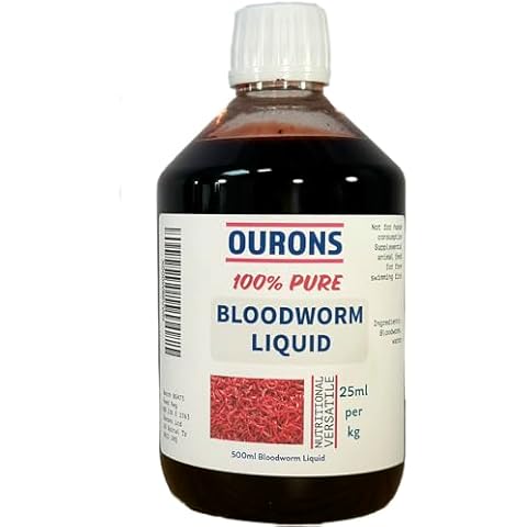 OURONS Pure Bloodworm Liquid Fishing Attractant Cover