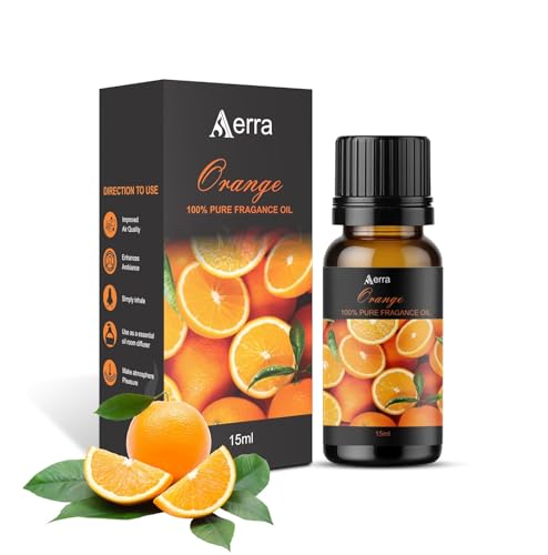 Image of Aerra Orange Fragrance Oil 15ml | Long-Lasting | Soaps & Diffuser |