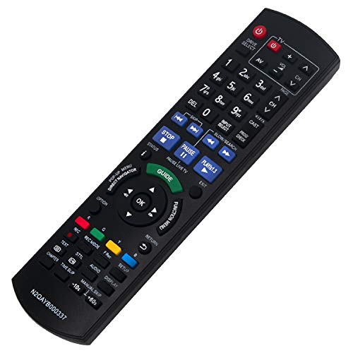 VINABTY N2QAYB000337 Replacement Remote Control fit for Panasonic Blu Ray DVD Recorders DMR-BS750 DMR-BS850 DMR-BS850EB DMR-BS750EB DMR-BS750EBK DMRBS750EB DMRBS850EB - Image 2