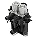 A-Premium Heater Control Valve Compatible with Lincoln, Ford & Jaguar Models - LS 2000-2002, Thunderbird 2002, S-Type 2000-2002