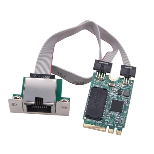JMT 2.5G M.2 Tarjeta de Red R45 Puerto Router Suave Puerto COM Ethernet para Escritorio (M.2 A+E Key) miniatura 1