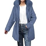 Parka de invierno para mujer, abrigo largo de invierno con capucha para mujer, cálido forro polar, chaqueta de invierno espesa, parka grande, chaqueta softshell, cortavientos, chaqueta con capucha