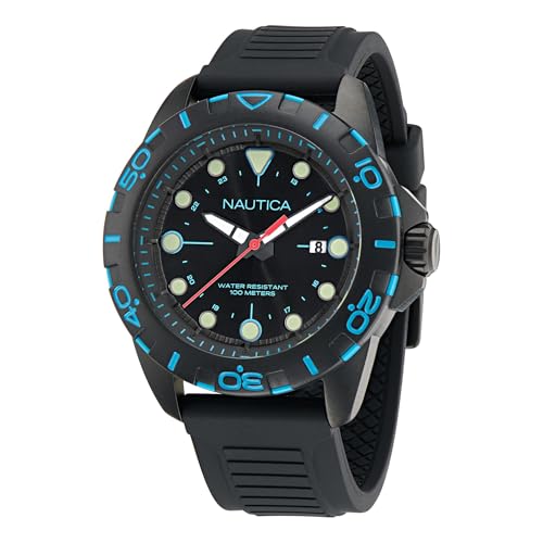 Opiniones de Relojes Nautica Top 10. 44 Reloj Nautica 3 Manecillas Sporty Nsr Caballero NAPNRS404