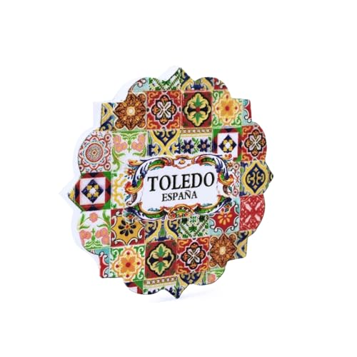 Imán decorativo Alma de Toledo cerámica artesanal
